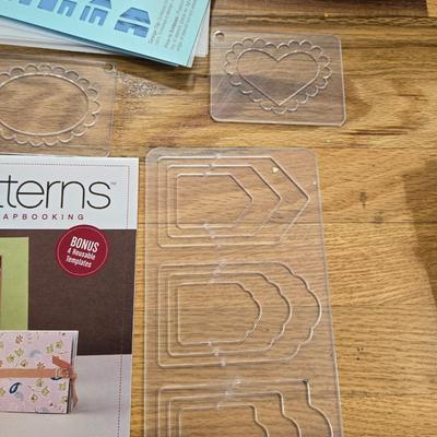 Pattern Books & Stencils in a Carrying Case