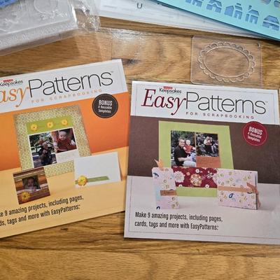 Pattern Books & Stencils in a Carrying Case