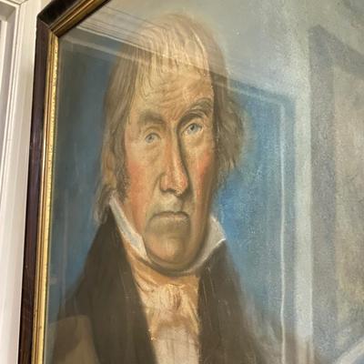 Antique Pastel Portrait
