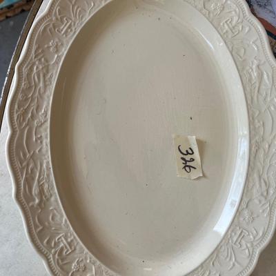 Unnamed platter 13 3/4x 10 1/4