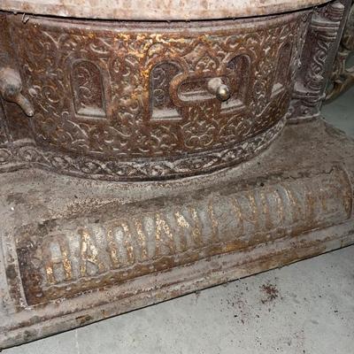 X103-antique cast-iron woodstove