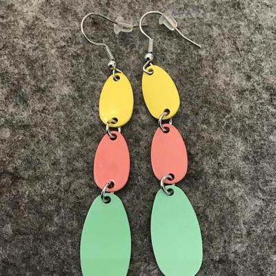 Cute pastel dangle earrings