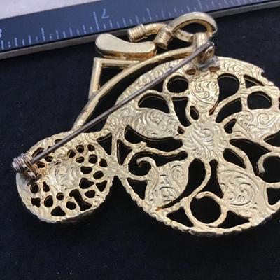 Tricycle Brooch