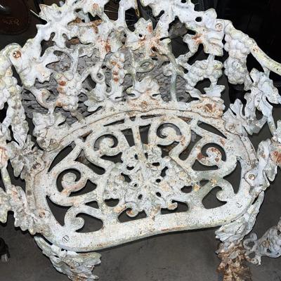 X95-Cast iron patio set