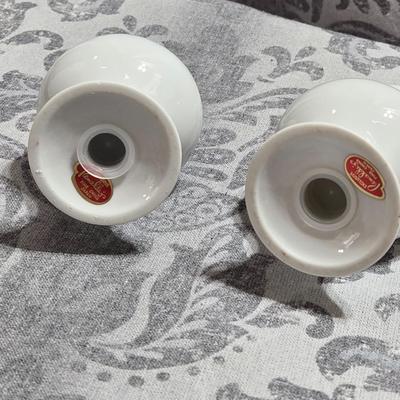 Salt & Pepper Porcelain Shakers
