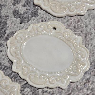Porcelain Decorative Plaques or Ornaments