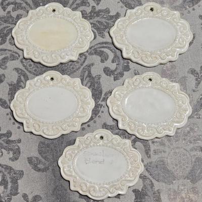 Porcelain Decorative Plaques or Ornaments