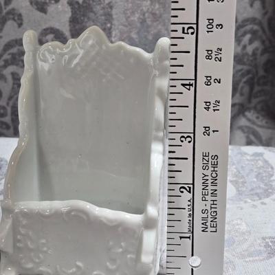 Porcelain Trinket Box and Holder