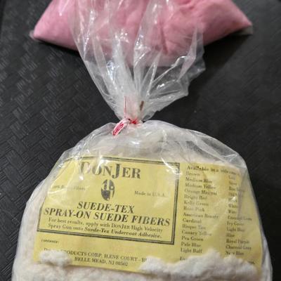 Spray On Suede Fibers