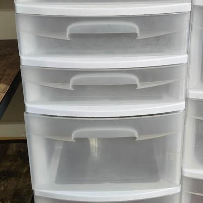 Plastic Storage with available Casters