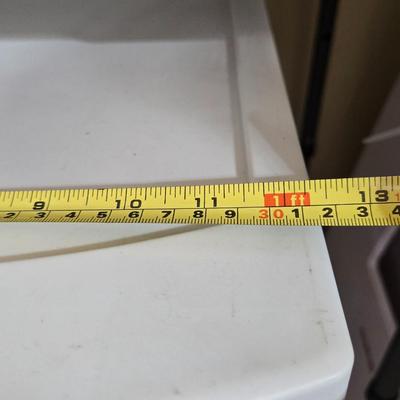 Plastic Storage with available Casters