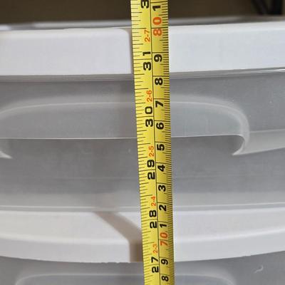 Plastic Storage with available Casters