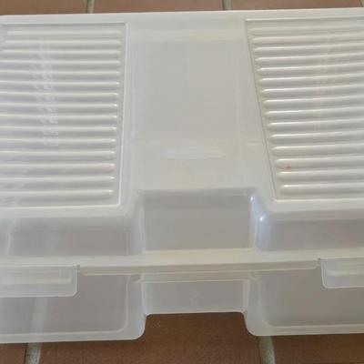 Clear Plastic Storage Container
