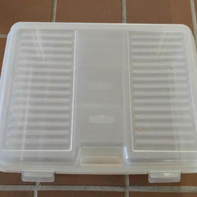 Clear Plastic Storage Container