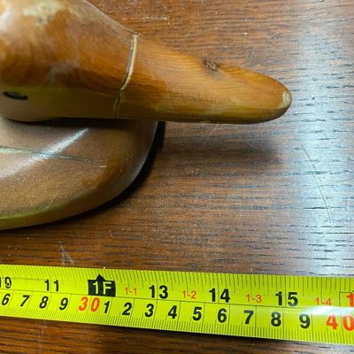 Vintage Hand Carved Driftwood Duck Sculpture- Ken Capps USA driftwood