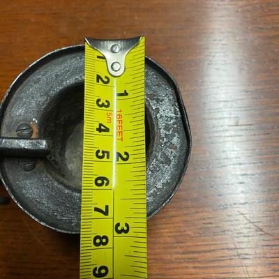 OLD FIGURAL DACHSHUND DOG CIGAR CUTTER MATCH HOLDER