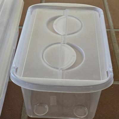 (3) Storage Containers