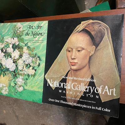 Pair of Art books National Gallery