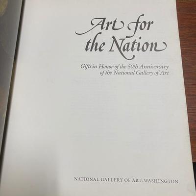 Pair of Art books National Gallery