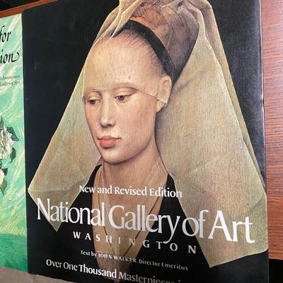 Pair of Art books National Gallery
