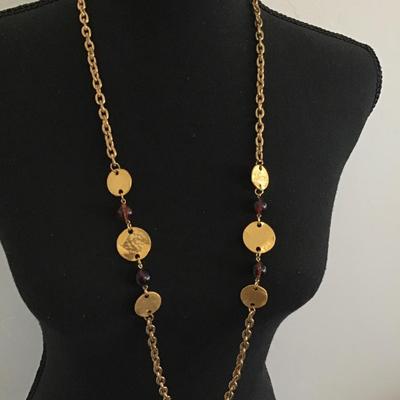 Greta Garbo Vintage Necklace With atags