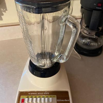 Blender and coffee maker