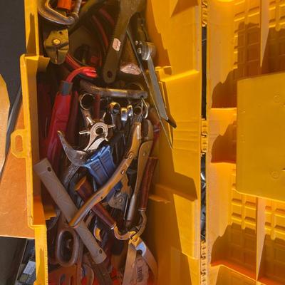 50pc plus tools yellow tool box