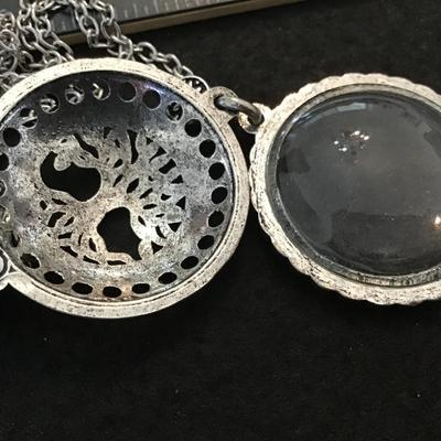 Costume Magnifying Glass Necklace