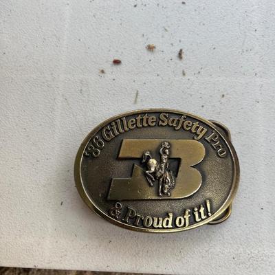Gillette safety pro belt buckle
