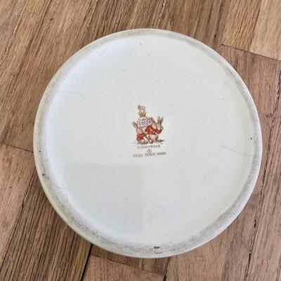 Vintage "BunnyKins" Royal Doulton Child’s bowl, English bone China - Perfect for Easter candies! 6"