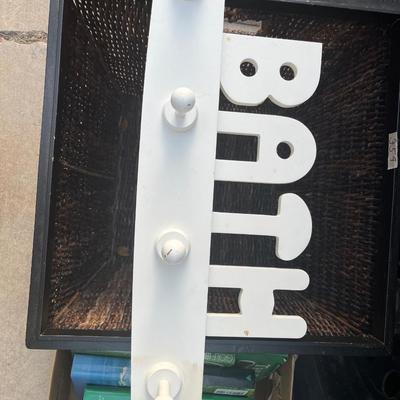 Bath sign