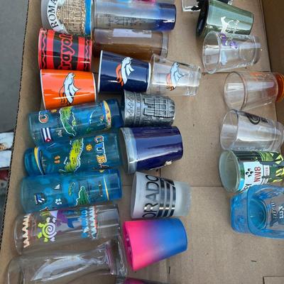 26 shot glasses