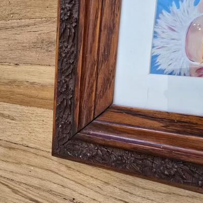 Framed wall art - "The Water Lillies" Juanita Kauffman