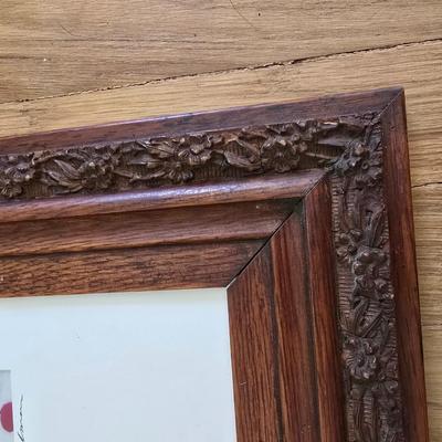 Framed wall art - "The Water Lillies" Juanita Kauffman