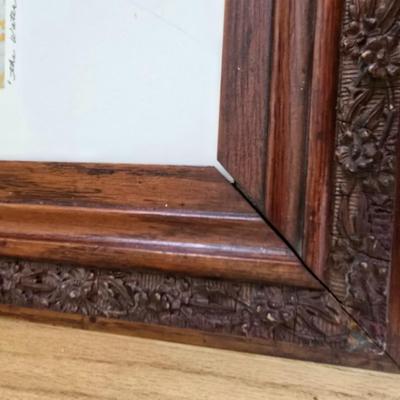 Framed wall art - "The Water Lillies" Juanita Kauffman