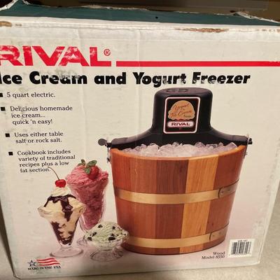 Rival ice cream maker
