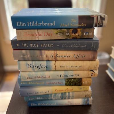 Lot of Elin Hilderbrand books