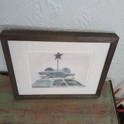 Rick Sherman (Rickshaw studio & gallery) "Commander" 2011 pigmented digital output artwork 14" x 11" Miami Florida