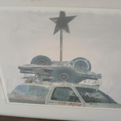 Rick Sherman (Rickshaw studio & gallery) "Commander" 2011 pigmented digital output artwork 14" x 11" Miami Florida