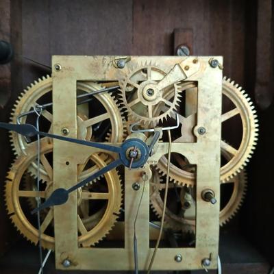 Antique 1800's Seth Thomas clock Plymouth Conn. 30-hour Gong Clock