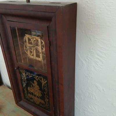 Antique 1800's Seth Thomas clock Plymouth Conn. 30-hour Gong Clock