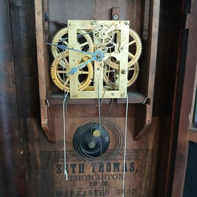 Antique 1800's Seth Thomas clock Plymouth Conn. 30-hour Gong Clock