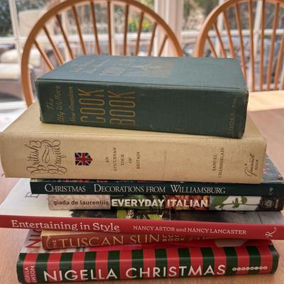 Lot of cook books