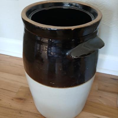Antique USA Blue Crown #4 Robinson Ransbottom Butter Churn