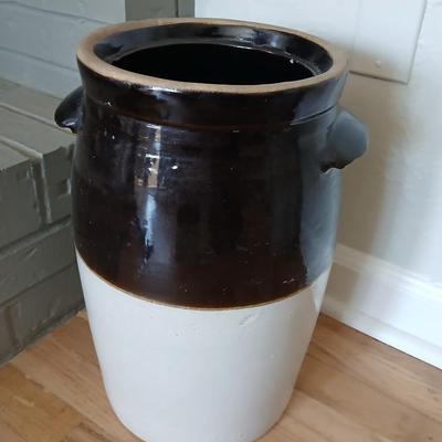 Antique USA Blue Crown #4 Robinson Ransbottom Butter Churn