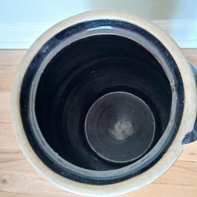 Antique USA Blue Crown #4 Robinson Ransbottom Butter Churn