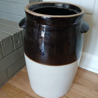 Antique USA Blue Crown #4 Robinson Ransbottom Butter Churn