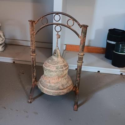 YARD ART GARDEN BELL