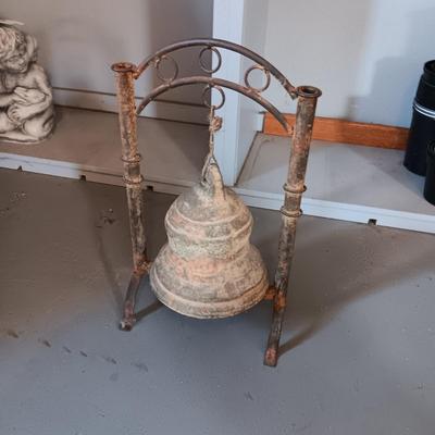 YARD ART GARDEN BELL