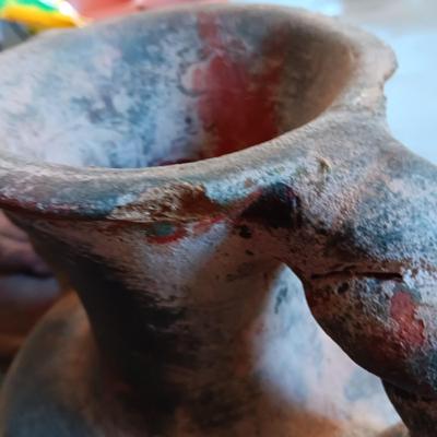 2 CLAY POTS